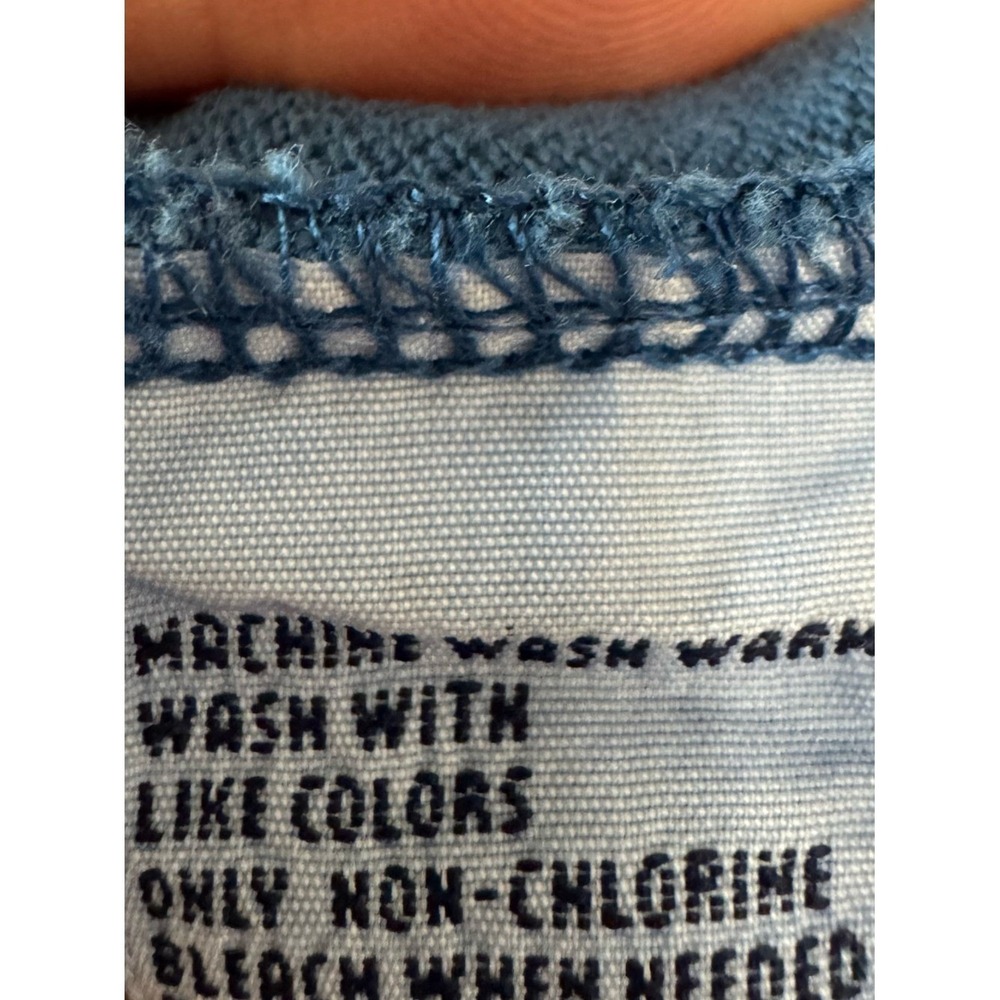 Vintage Polo Ralph Lauren Polo Shirt XXL Preppy Logo Pony Golf Tennis Prep Blue - Picture 5 of 6